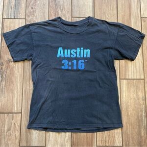 Vintage Stone Cold Steve Austin 90’s 3:16 character style graphic